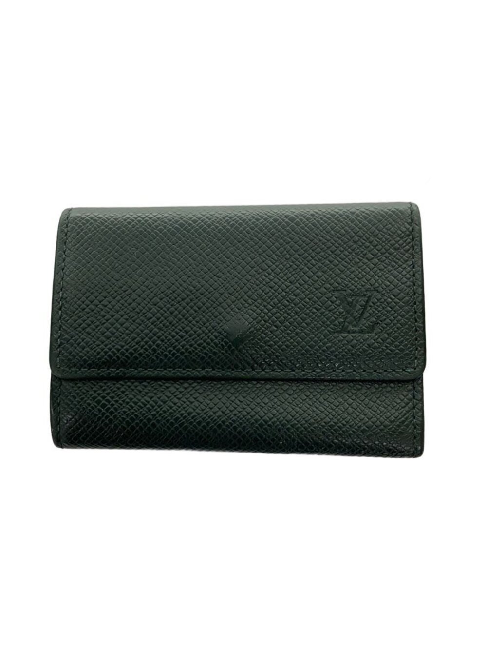 LOUIS VUITTON Multicles Leather Green Solid